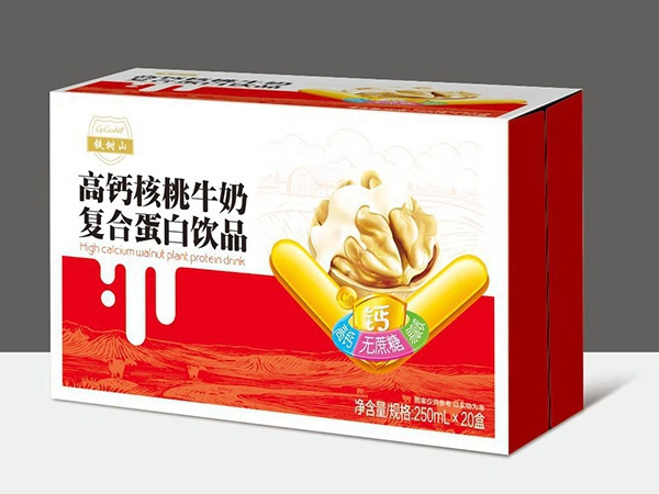 高钙核桃牛奶